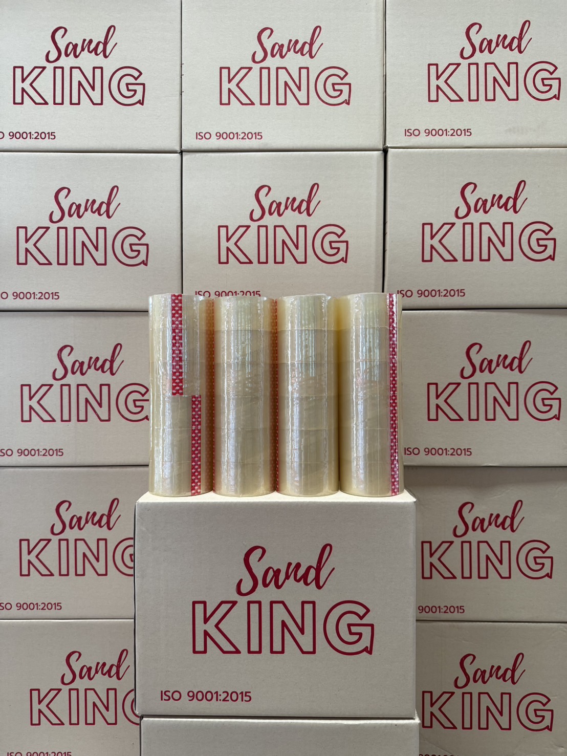 เทปกาวใส Sandking ราคาส่งจากโรงงาน