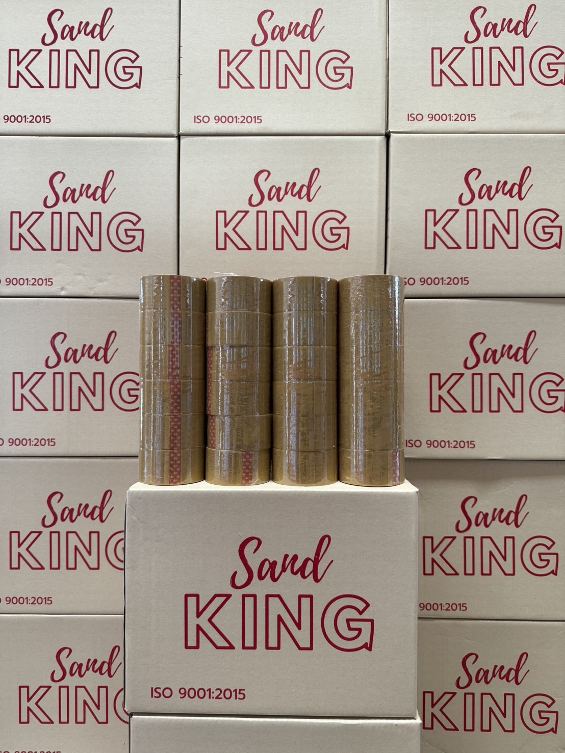 เทปขุ่น Sandking 1 ลัง 72 ม้วน